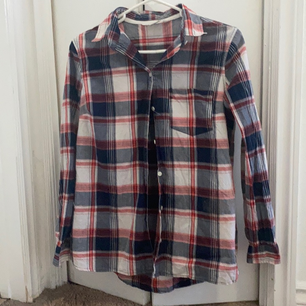 Old Navy plaid shirt